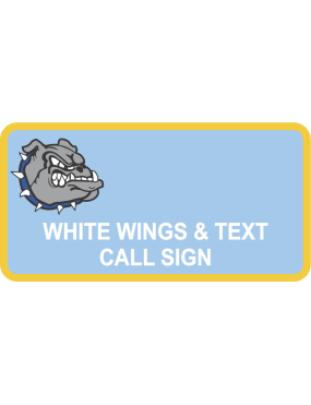 Image for AFJROTC NC-20021 Burns High School Name Tag