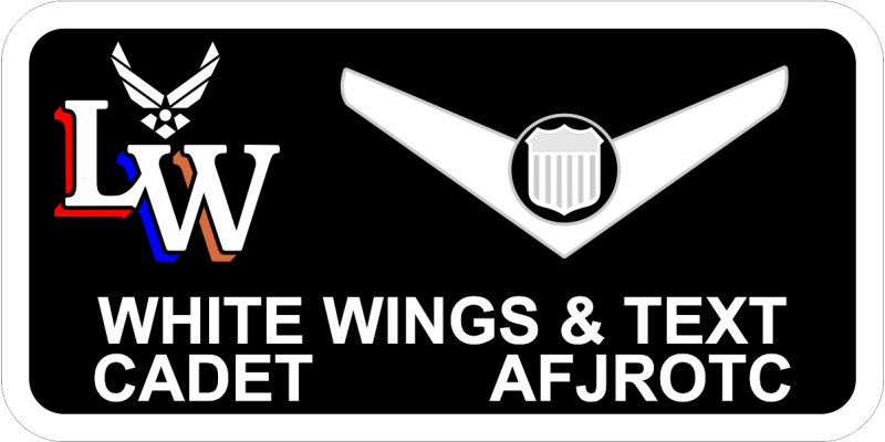 AFJROTC District 210 Lincoln-Way Community High School Cadet Name Tag 