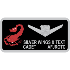 Image for AFJROTC FL-035 Scorpion Logo, Satellite High School Name Tag