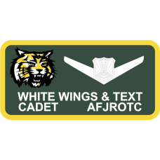 Image for AFJROTC FL-931 Wildcats Forest High School Name Tag