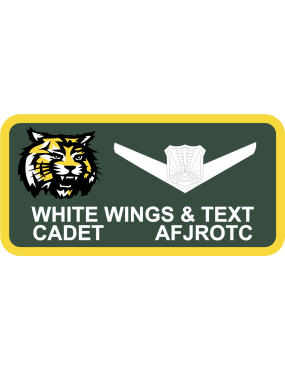 Image for AFJROTC FL-931 Wildcats Forest High School Name Tag