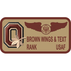 Image for AFROTC Det 645 Desert Name Tag
