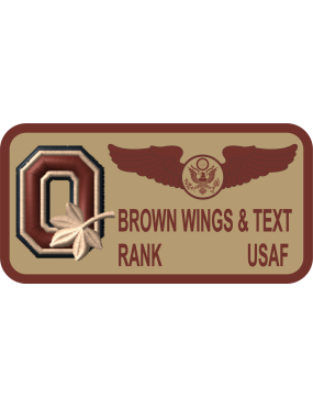 Image for AFROTC Det 645 Desert Name Tag