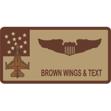 Image for 134 FS / 158 FW - F-16 Desert Name Tag