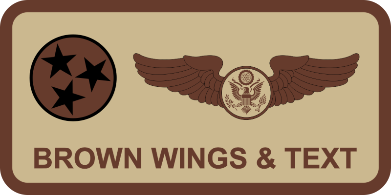 155 AS Desert Name Tag 