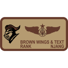 Image for 170 ARS Desert Knight Name Tag