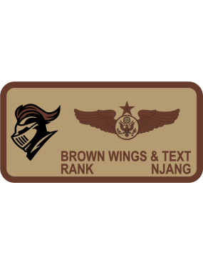 Image for 170 ARS Desert Knight Name Tag