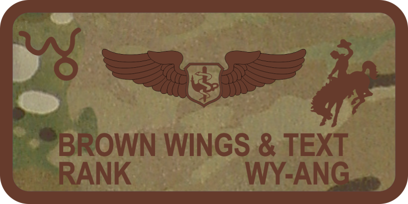 187 AES OCP Name Tag 