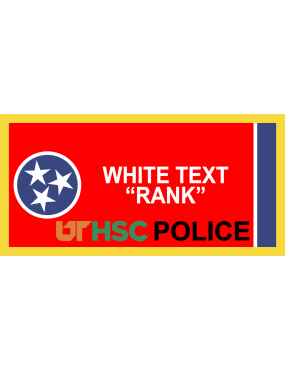 Image for 118 OG UT HSC Police Name Tag - Tennessee ANG