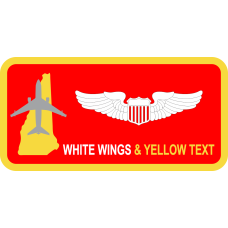 Image for 64 ARS Aircraft/State Outline Name Tag