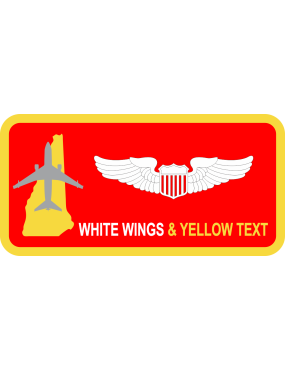 Image for 64 ARS Aircraft/State Outline Name Tag
