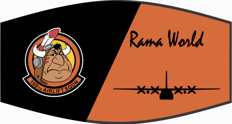 169 AS Visor Cover, Illinois ANG 