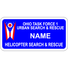 Image for Ohio Task Force 1 Blue Name Tag