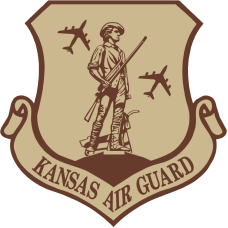 Image for Kansas ANG with KC-135 ANG Patch Desert