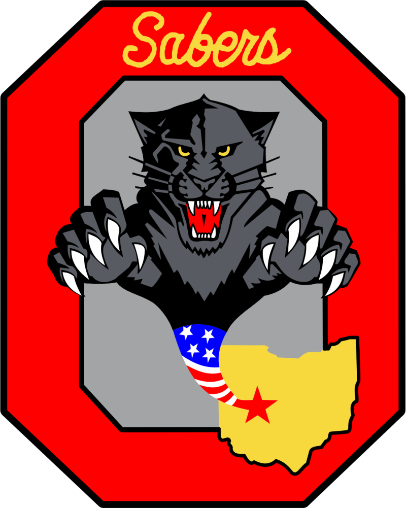 162 ATKS Sabers Full Color Patch