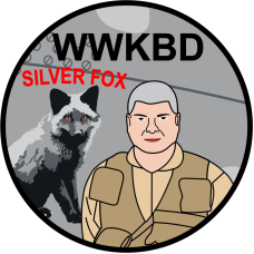 Image for 186 AS WWKBD Silver Fox Patch