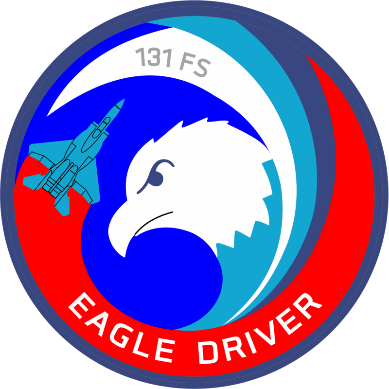 131 FS Eagle Driver Full Color Patch
