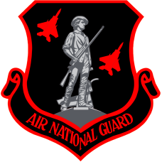 Image for 131 FS ANG with Red F-22 Black & Red Patch