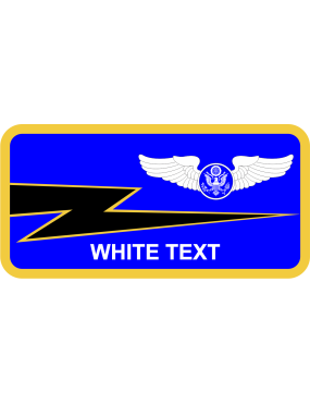 Image for 118 AS Lightning Bolt Name Tag
