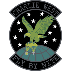 Image for 130 AS Charlie West Glow-In-The-Dark Patch 4"