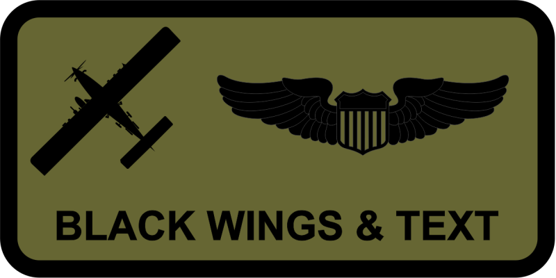 17 SOS OD Green OA-K1 Name Tag