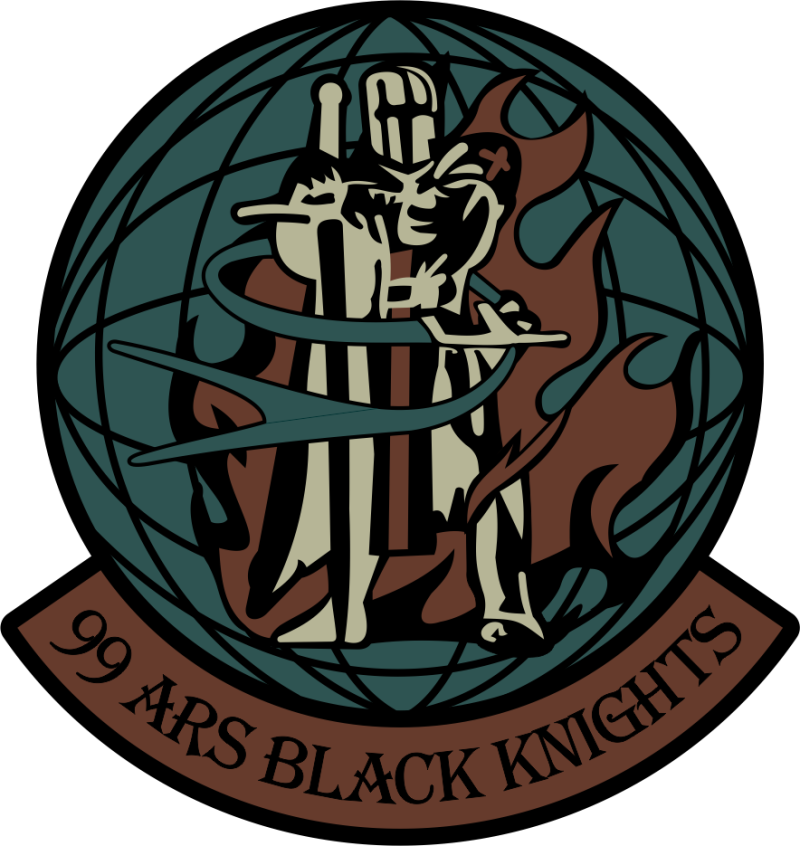 99 ARS Subdued Black Knights Patch