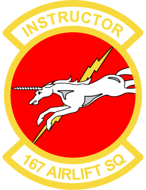 Image for 167 AS Unicorn Instructor Patch
