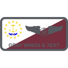 Image for 143 AW Rhode Island ANG Name Tag