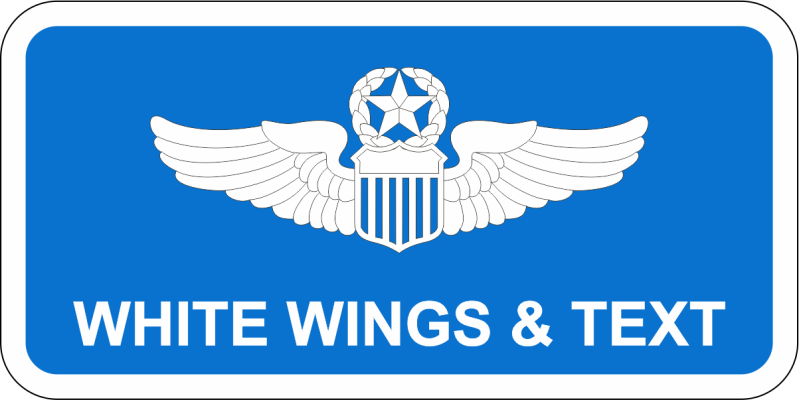 491 ATKS Blue Name Tag 