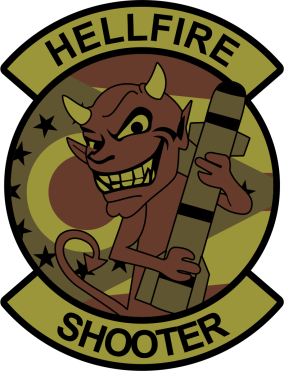 Image for 162 ATKS Hellfire Shooter with Ohio Flag OCP Patch
