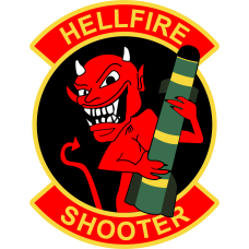 Image for 162 ATKS Hellfire Shooter Black Backgroud Patch