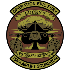 Image for 758 AS Operation Epic Fury Lucky 7 OCP Patch