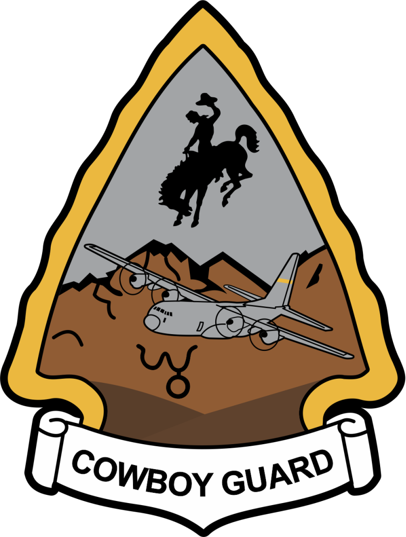187 AS Cowboy Guard C-130 Patch