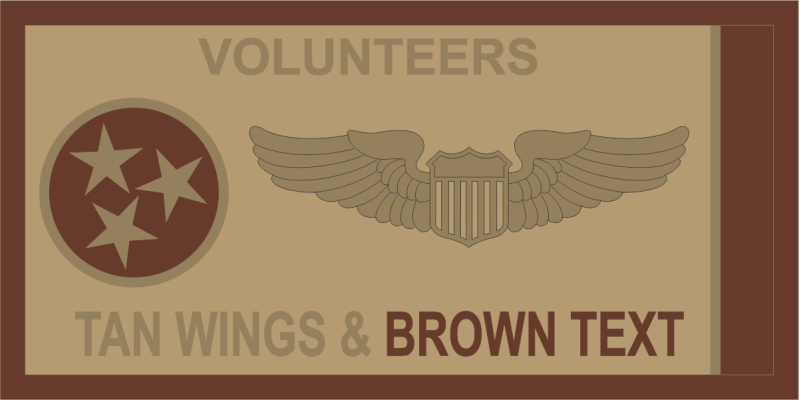 151 ARS Tennessee ANGB Desert Name Tag