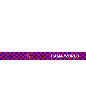 Image for 54 ARS Checkered Bag Tag, Altus AFB