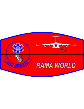 Image for 58 AS Visor Cover, Altus AFB