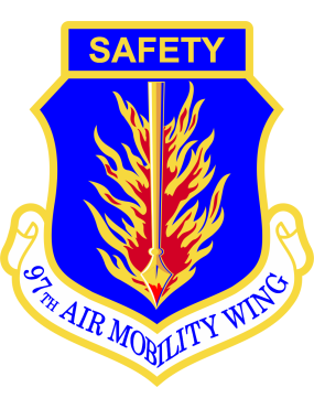 Image for 97 AMW SAFETY Full Color Patch