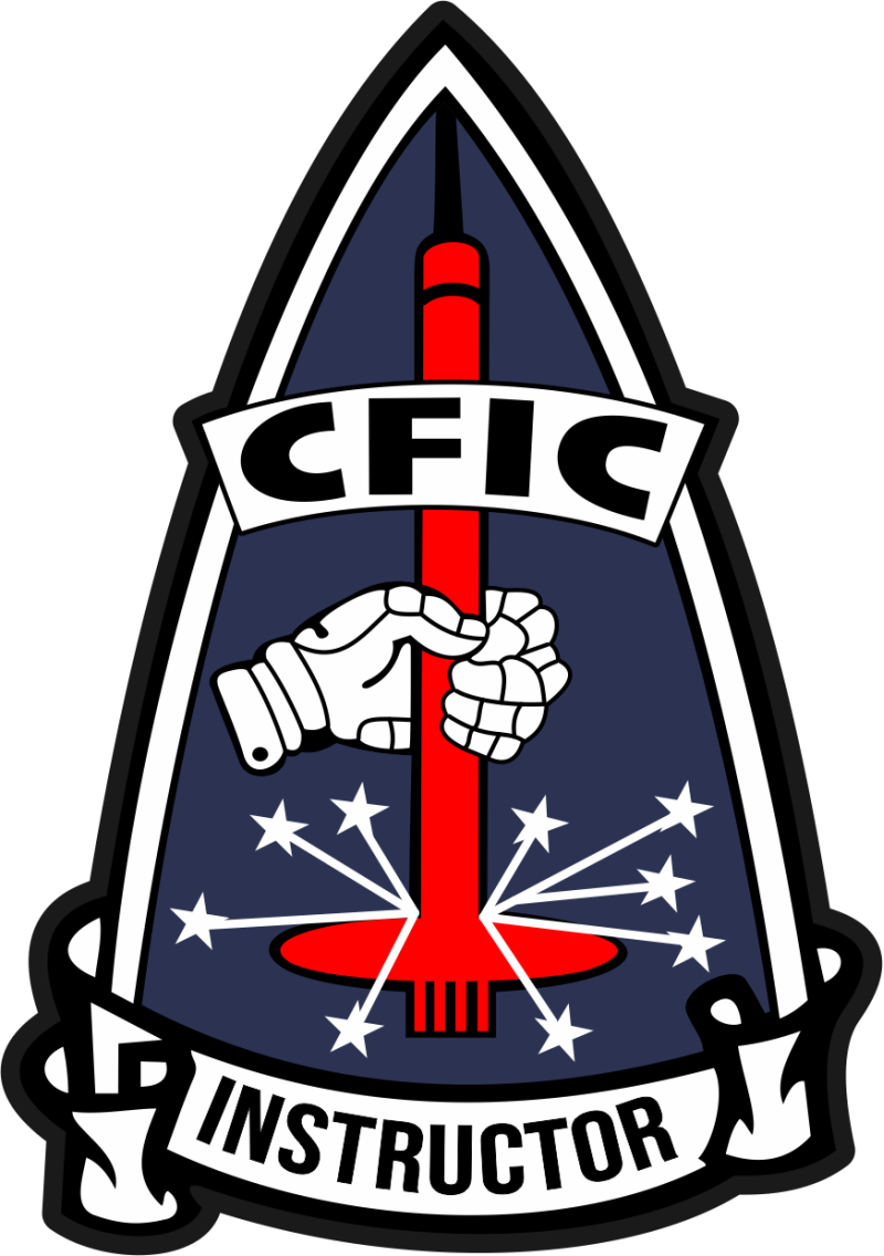 CFIC Instructor Full Color Patch 4"