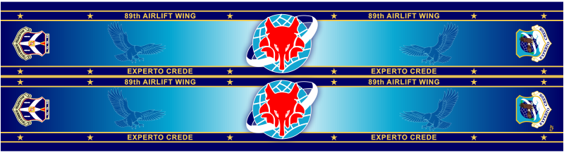 89 AW Flight Scarf, Andrews AFB