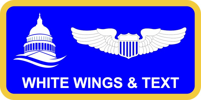 AFDW/HQ Capital Name Tag