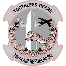 Image for 756 ARS Toothless Tigers Patch