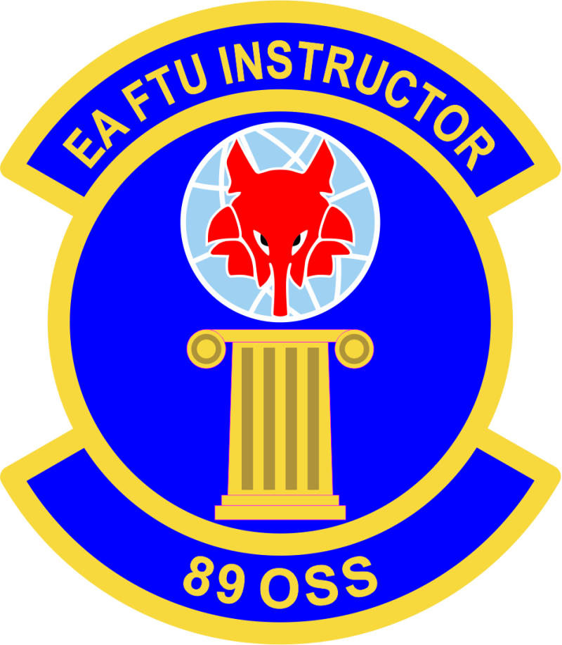 89 OSS EA FTU Instructor Full-Color Patch