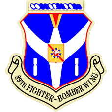 Image for 89 Fighter-Bomber Wing Heritage Patch