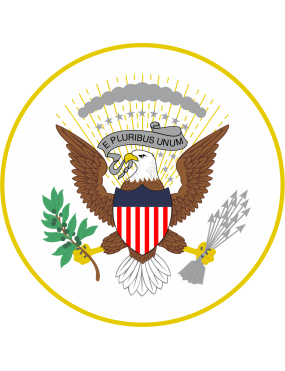 Image for 1 AS US Coat of Arms Full Color Patch