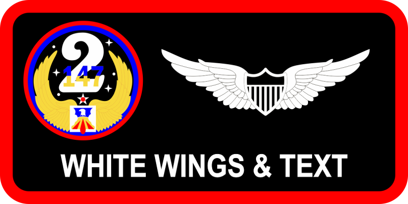147th Aviation Regiment Name Tag
