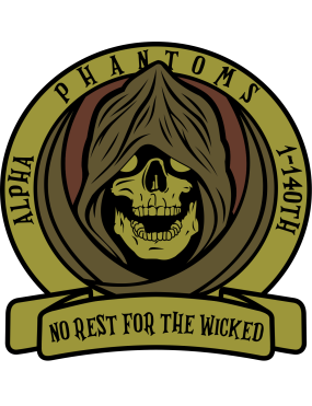 Image for 1-140th Aviation Regiment No Rest For The Wicked OCP Patch