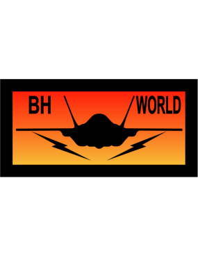 Image for BH World F-22 Orange/Yellow Fade Pocket Tab