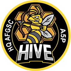 Image for HQ AFGSC A5P Hive Full Color Patch