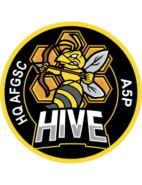 Image for HQ AFGSC A5P Hive Full Color Patch