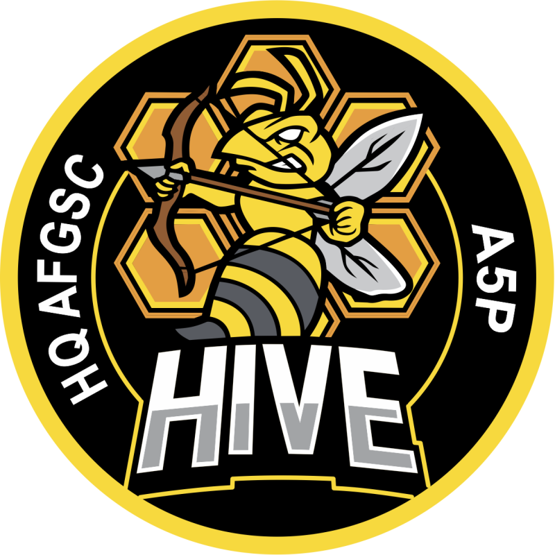 HQ AFGSC A5P Hive Full Color Patch